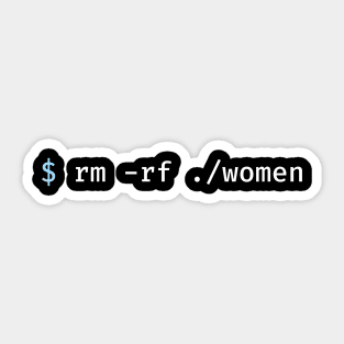 Linux Script Remove Women Folder Sticker